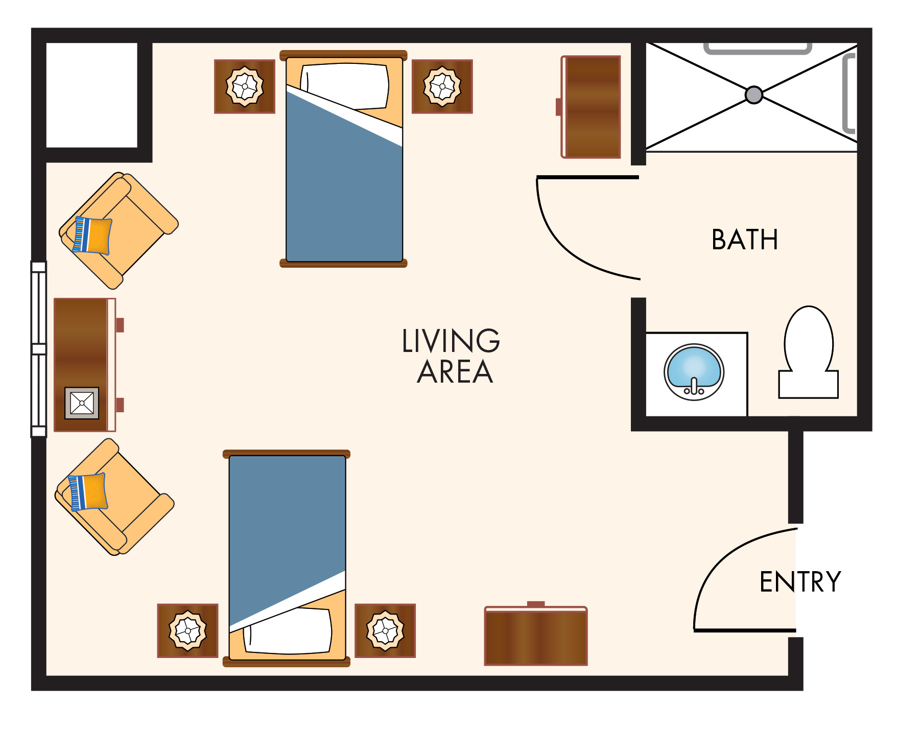 La Sierra floor plan